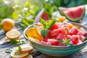 Les saveurs estivales : des aliments pour se rafraîchir